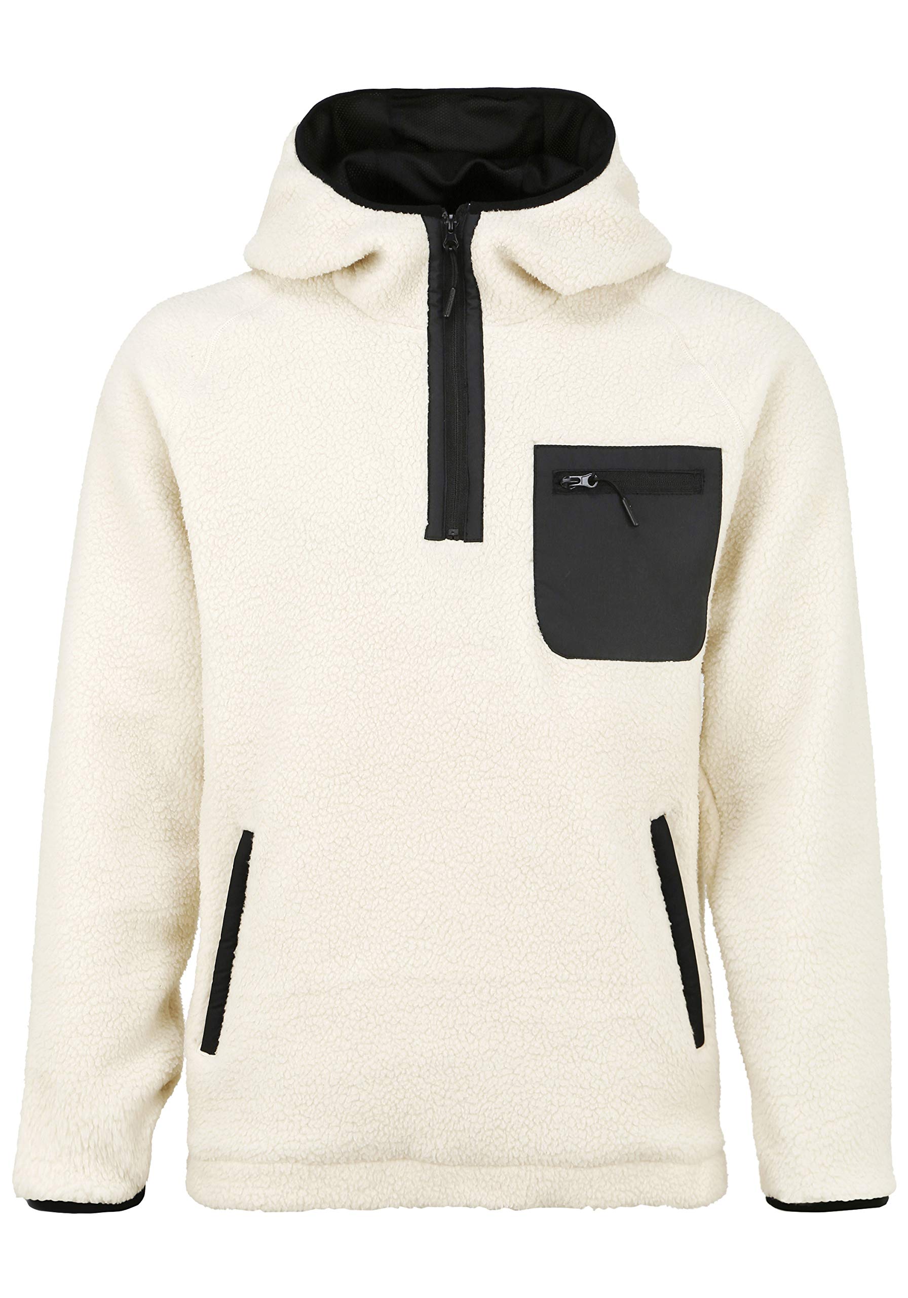 Indicode IDTrent Herren Fleecejacke Sweatjacke Jacke mit Kapuze