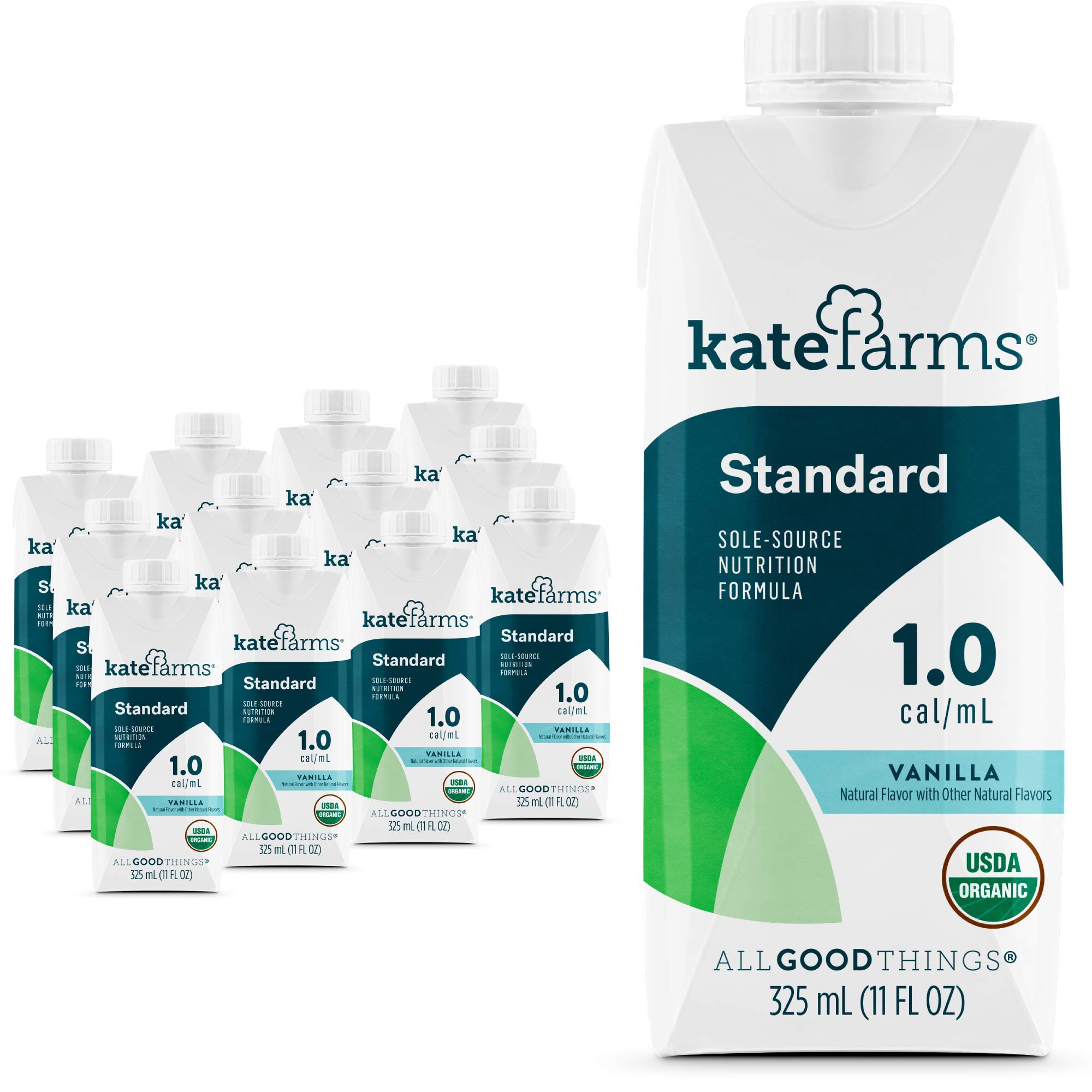 Kate Farms Adult Standard 1.0 Formula, Sole Source Nutrition, Meal
