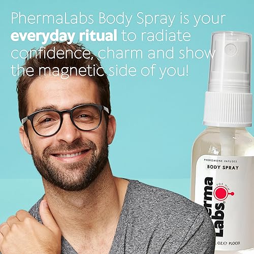 Miniatura 10 de PHERMALABS Aerosol corporal de feromonas para atraer mujeres - Feromonas humanas para hombres - Botella de 1 onza con aroma para todo el día