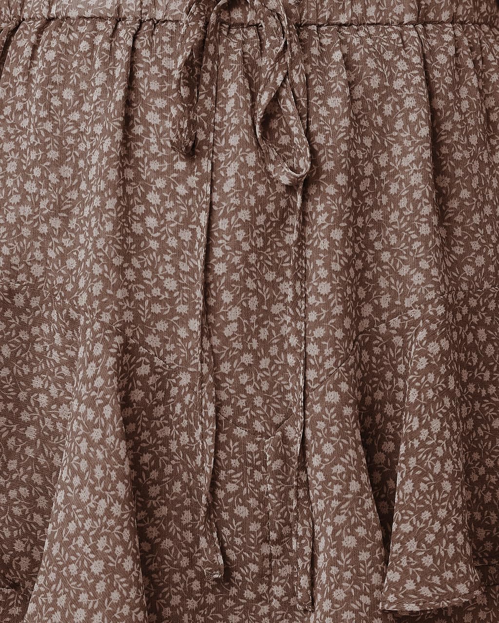 Flowy Shorts for Women Casual Boho Floral Skorts Ruffle Mini Skirts Running Tennis Butterfly Chiffon Shorts - Image 5