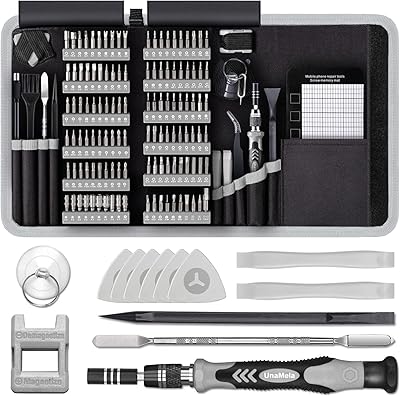 PC Building Tool Kit 140-IN-1: Computer Tool Kit for Repair &amp; Assembly, Precision Screwdriver Set with Magnetic Bits for Laptop, iPhone, MacBook, PS4/5, Xbox, Game Console