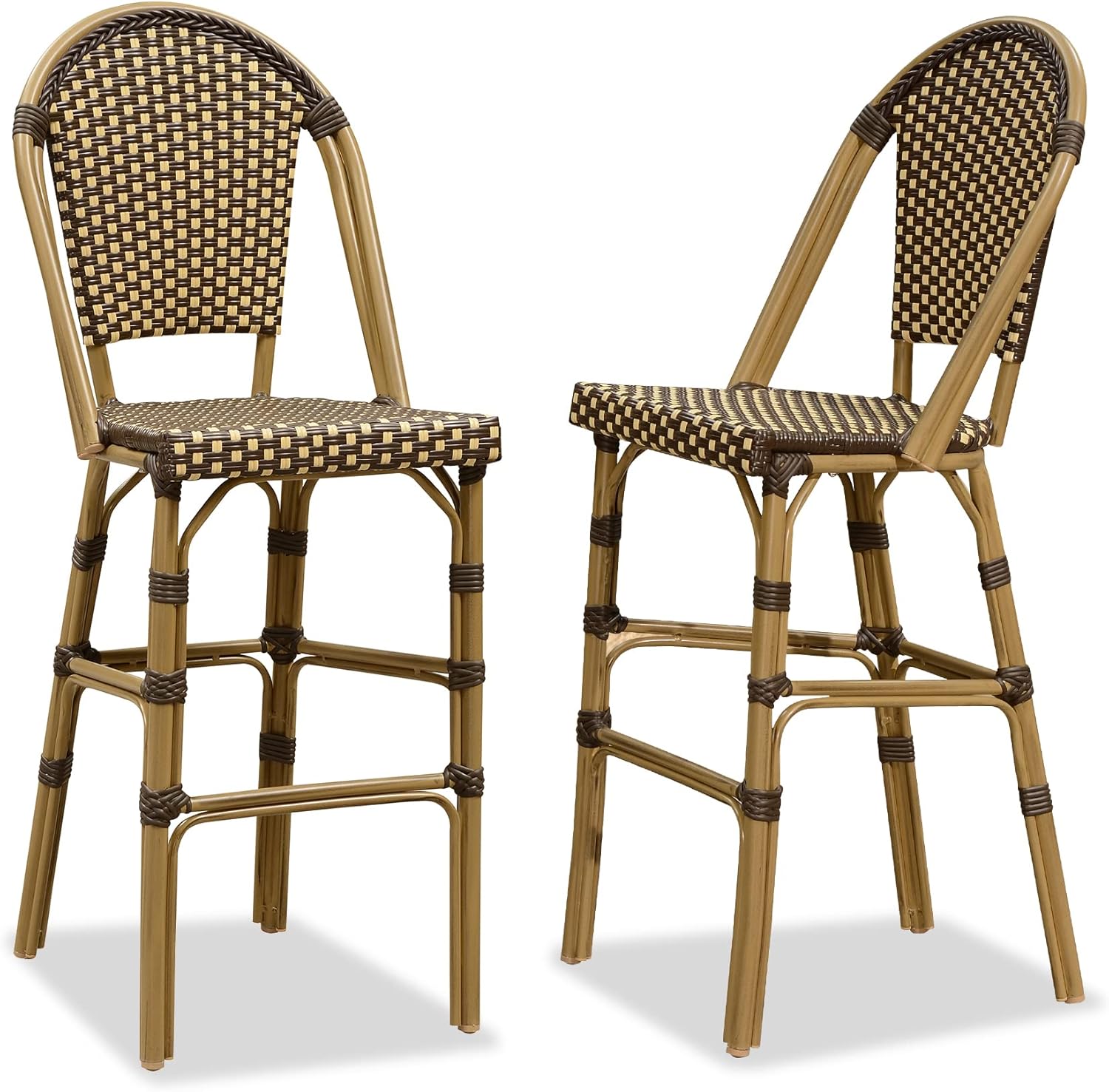 PURPLE LEAF French Bar Stool Set of Bamboo Print Zambia Ubuy