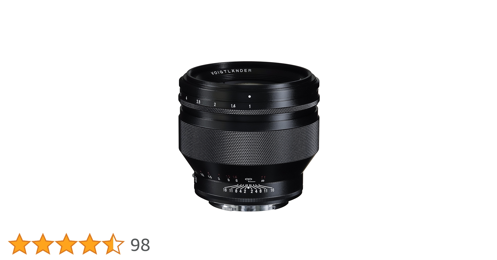 レンズ(単焦点) Voigtlander NOKTON50mm F1 Aspherical RF カメラレンズ NOKTON 50mm F1 Aspherical RF-mount [キヤノンRF