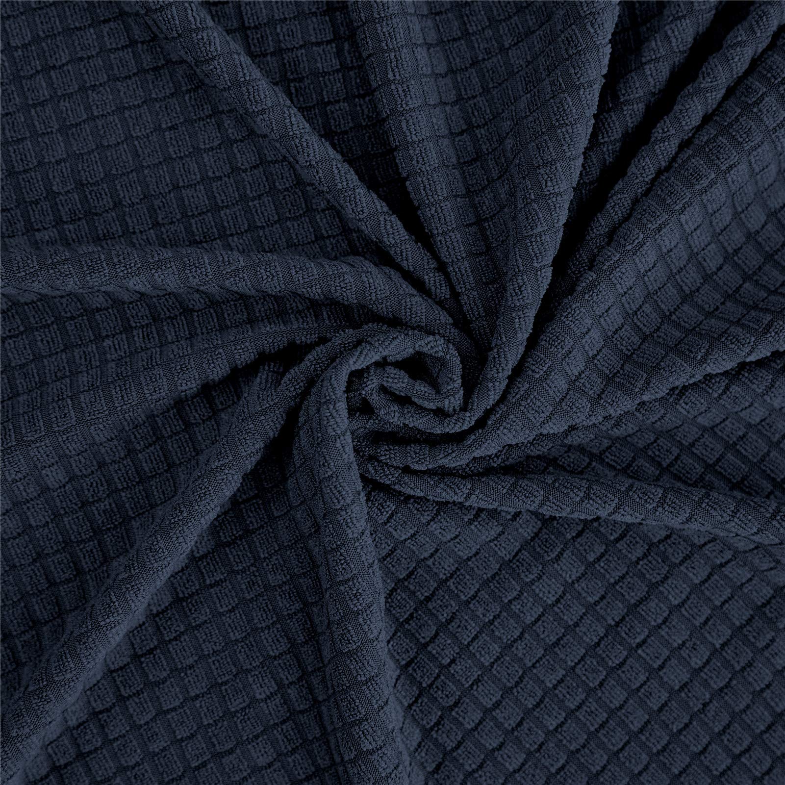 Copridivano elasticizzato blu navy a 3 posti per animali domestici, protezione elastica per mobili, tinta unita, durevole e lavabile, ideale per l'arredamento della casa e proprietari di animali