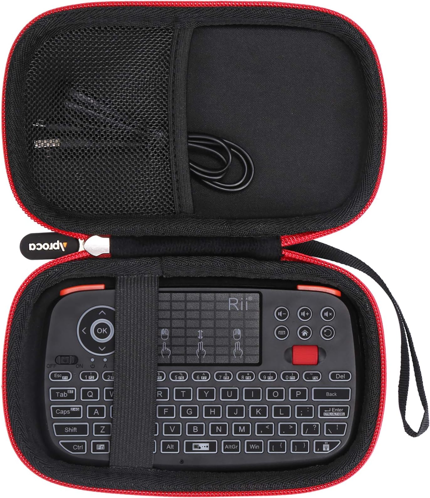 Hard Travel Storage Carrying Case for (2019 Upgrade) Rii i4 Mini Bluetooth Keyboard