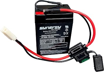 Kidtrax 6V Battery and Harness Beiter DC Power