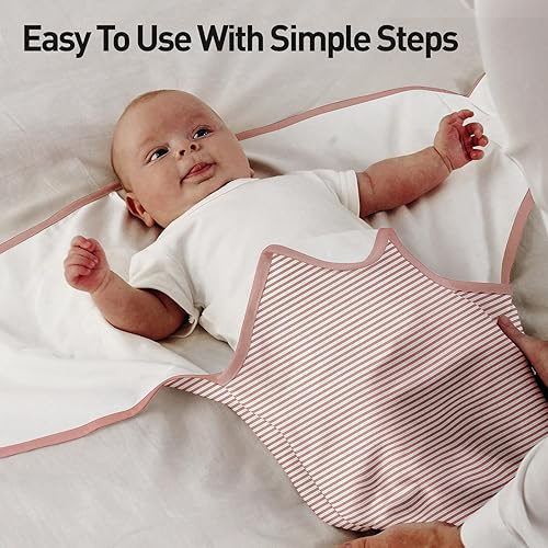 Miniatura 4 de Soarwg Kids Oeko-TEX - Manta para envolver al bebé, manta orgánica para bebés de 0 a 3 meses, saco de envolver, ajustable para recién nacidos,