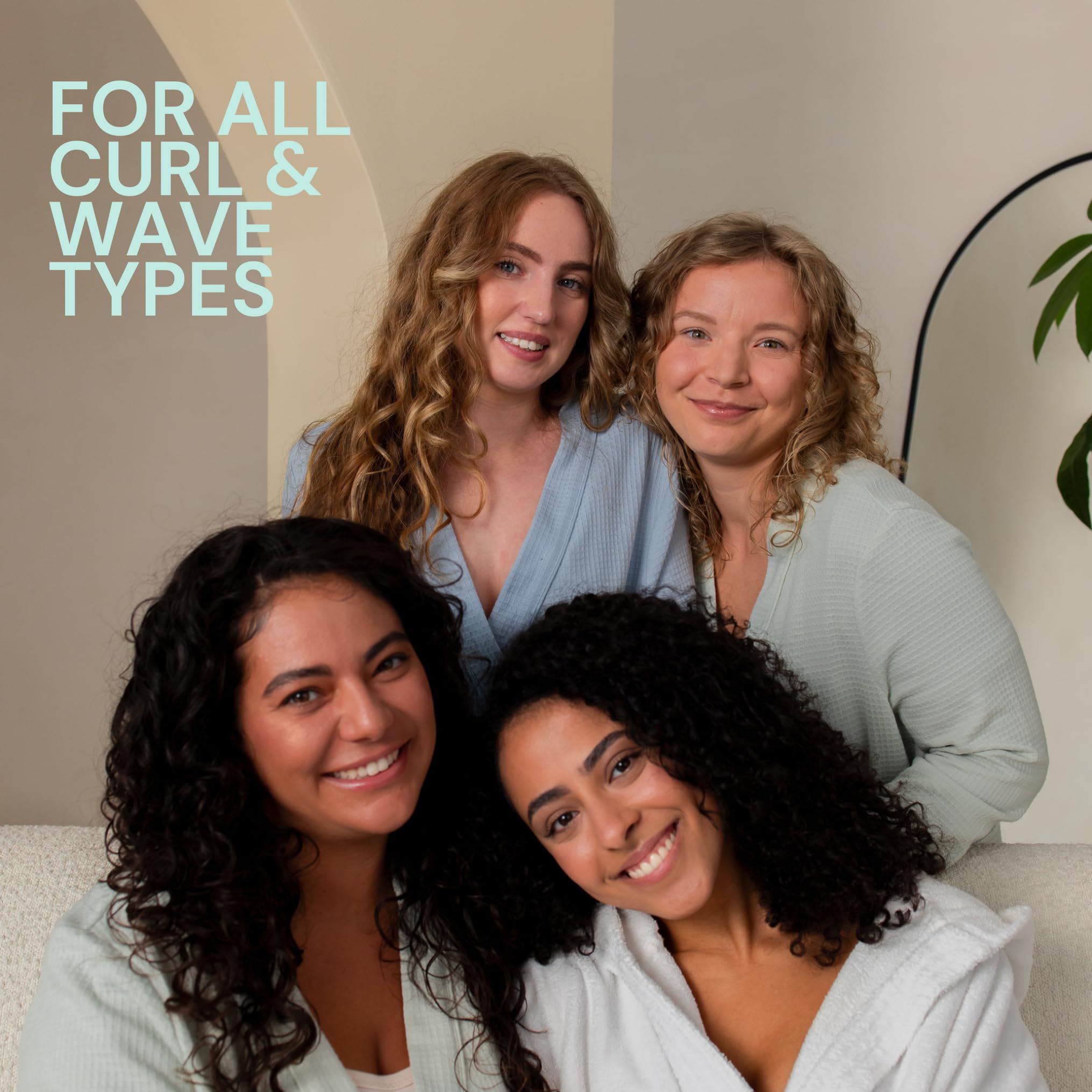 Weightless Leave-In Conditioner | federleichter Leave-In für definierte Locken & Wellen - natürlicher Hitzeschutz bis 230°C - extra starke Entwirrkraft & vegan - 150ml