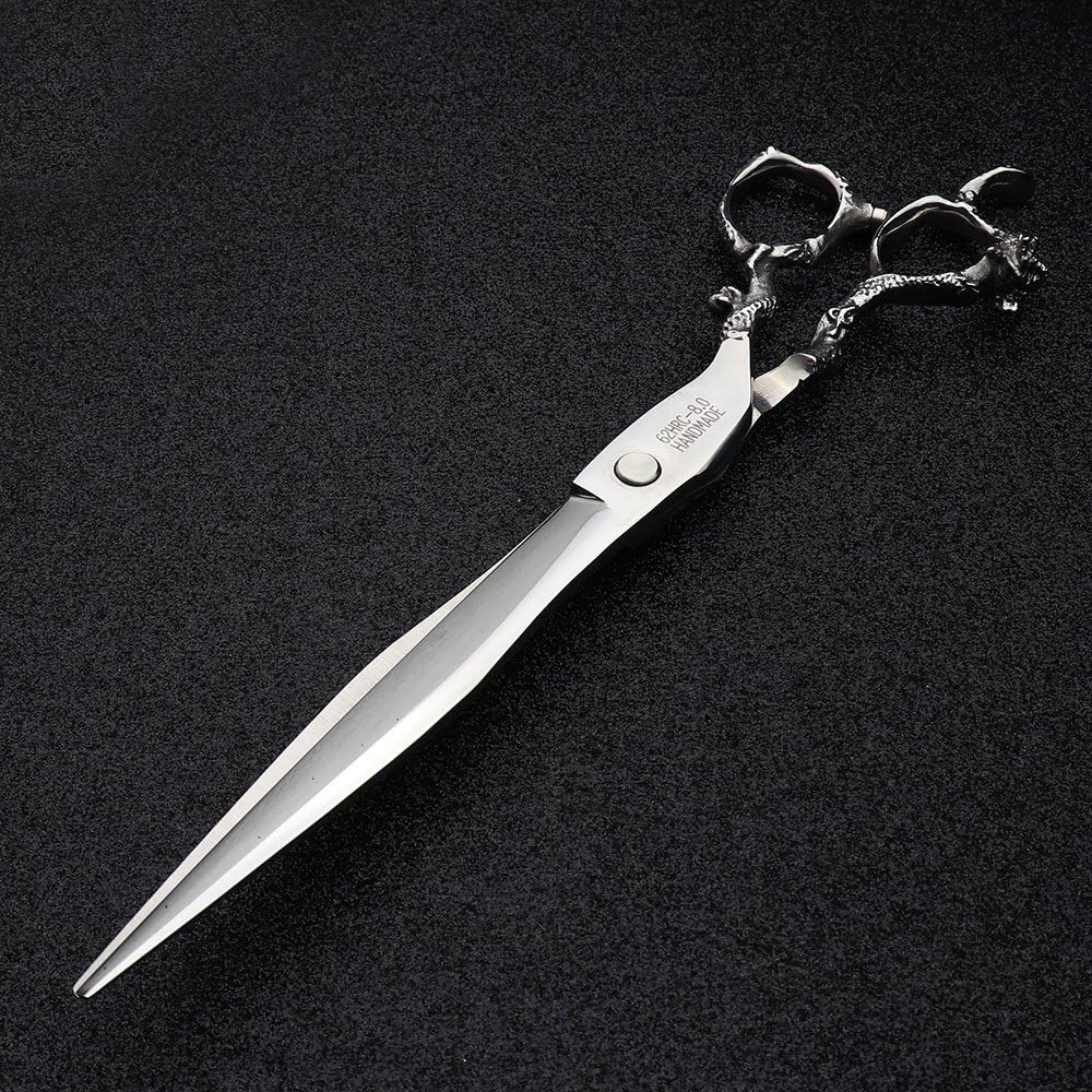 8-inch hairdressing scissors hair stylist professional styling hair shears barber scissors tools flat cut big cutter 22cm