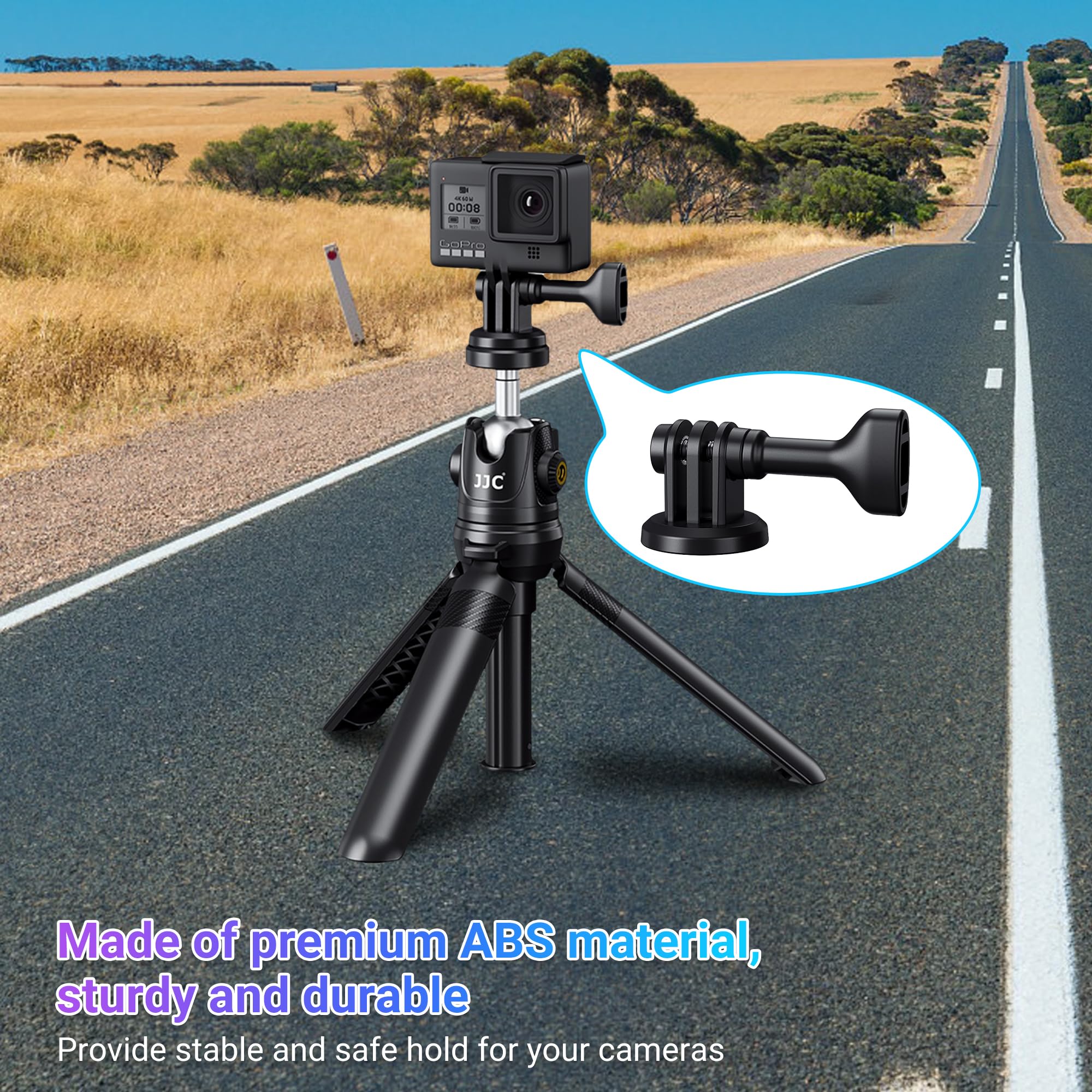 Amazon.com : JJC Extendable Mini Tripod Selfie Stick & Tripod
