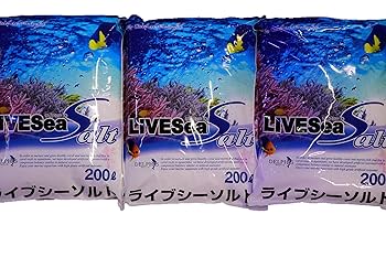 Amazon.co.jp: ライブシーソルト 600L用（200L×3袋