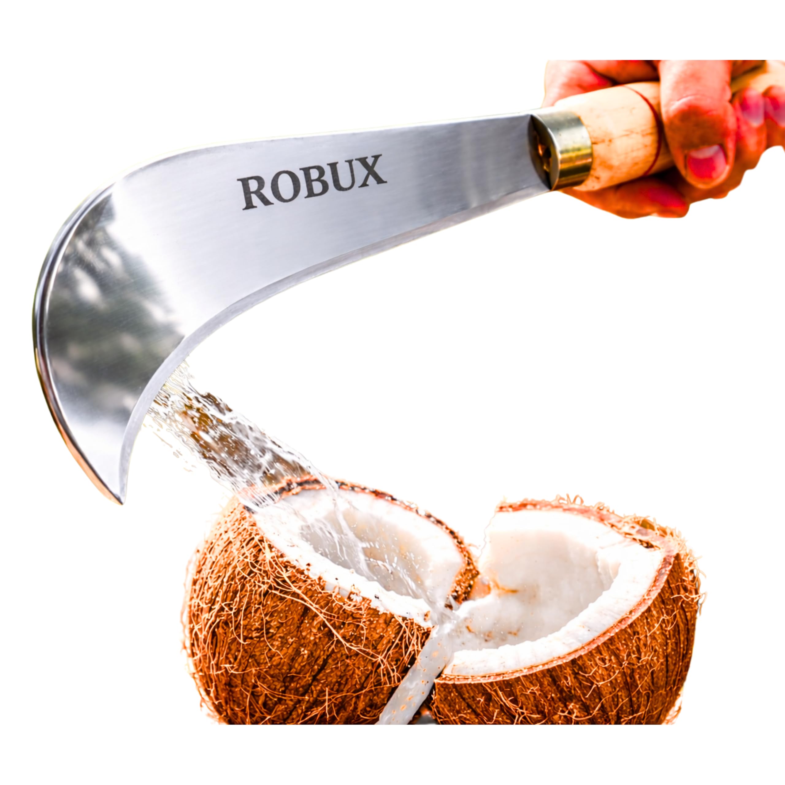 Handmade Billhook Knife - Coconut & Garden Cutter -1