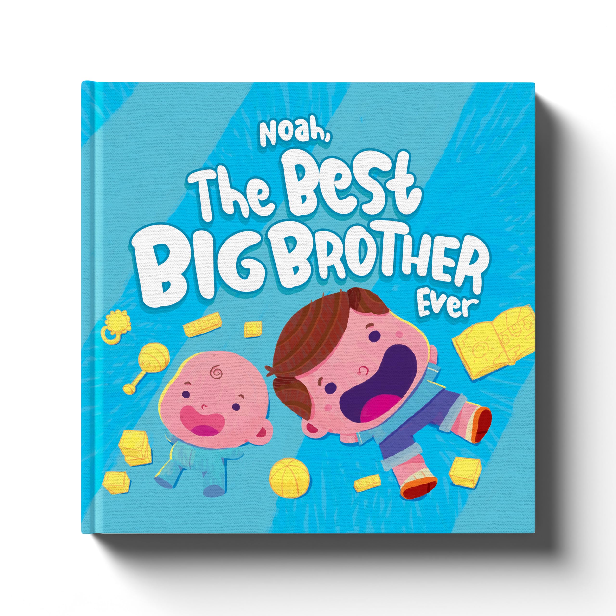 Best Big Brother Ever - New Big Brother Gift - Personalized Children's Book