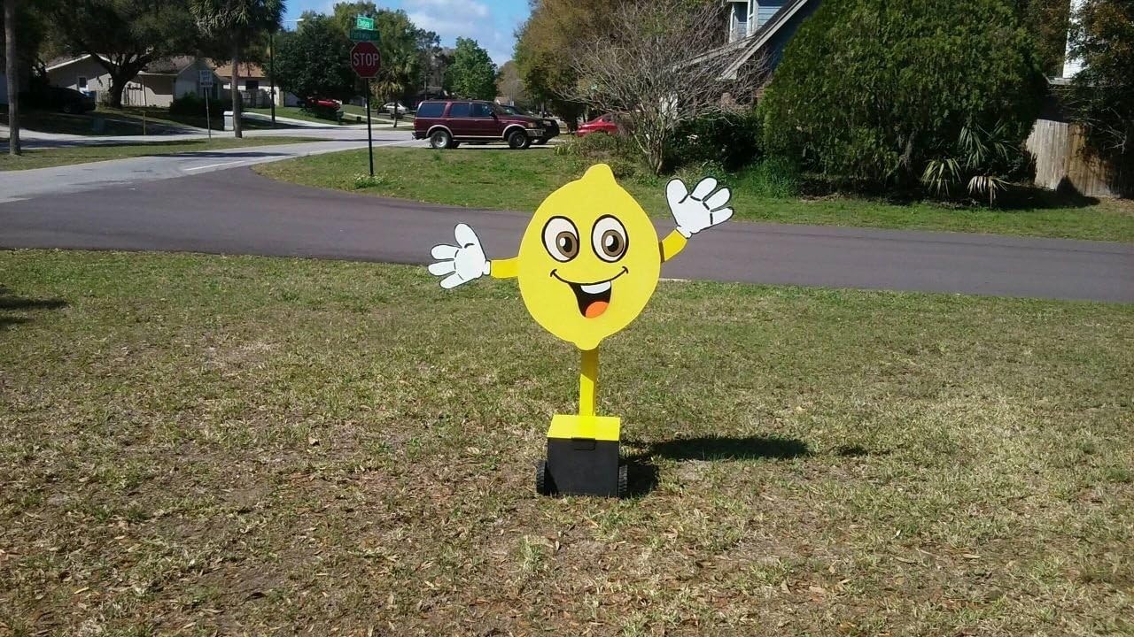 Sign Waving Machine Lemonade (Building Plans)