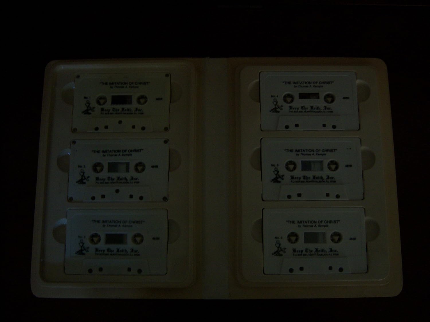 Imitation of Christ cassette tapes Books