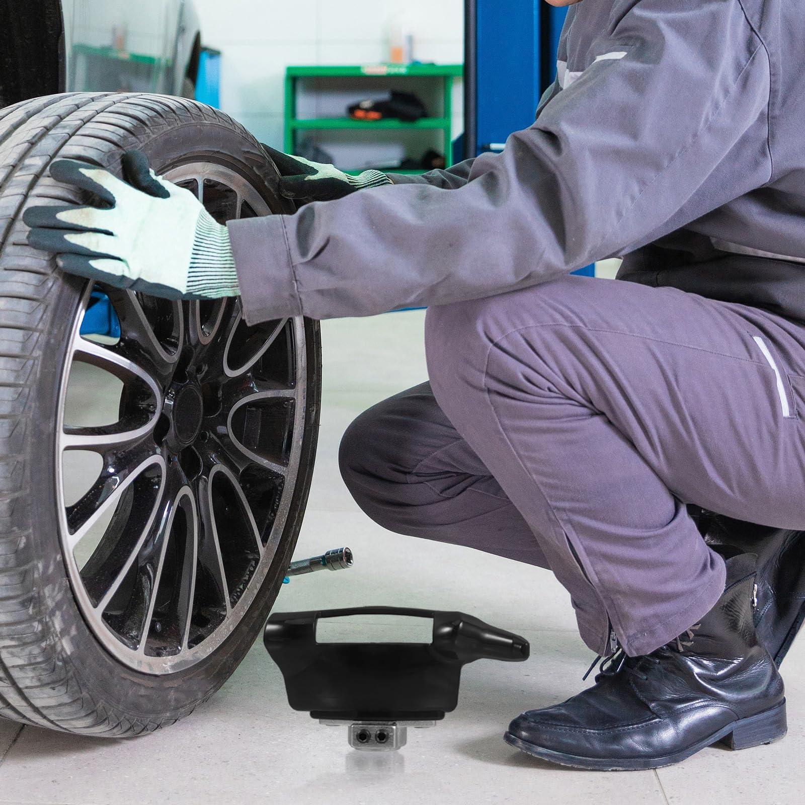 Abaodam Cabezal para Máquina Cambiadora de Neumáticos de Desmontaje Diámetro de Agujero 28mm, Material Pa66 Resistente, Uso Fácil Profesionales y Principiantes