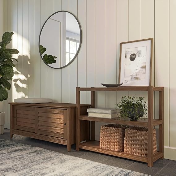 Grain Wood Furniture Greenport 30 Modular Bookcase - Brushed Walnut