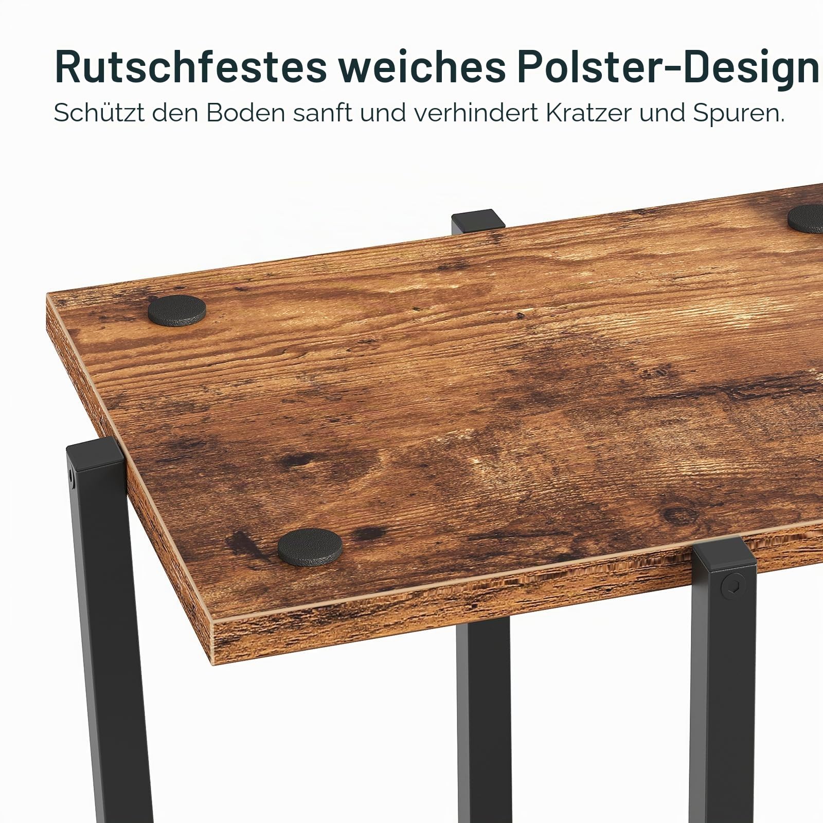 HOOBRO Blumenständer mit Pflanzenlampe, 7 Ebenen Pflanzenständer, Indoor Pflanzenhalter für Wohnzimmer, Blumenregal für Innen Garten Balkon, Vintagebraun und Schwarz EBF04DHJ01