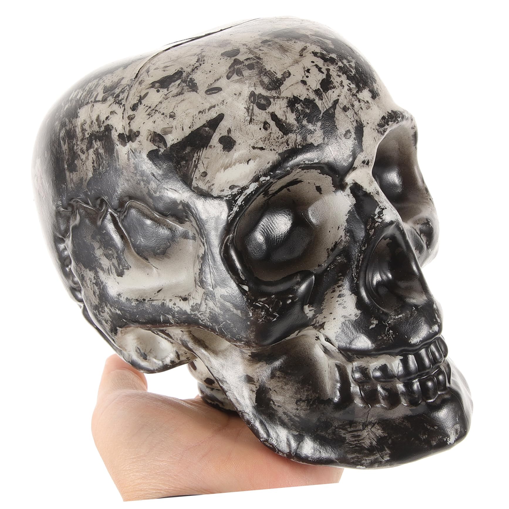 ibasenice 2 Set Di Picchetti Di Teschio E Scheletro Di Halloween in Plastica Ossa Finte Per Decorazioni E Cosplay 6 Pezzi * 2