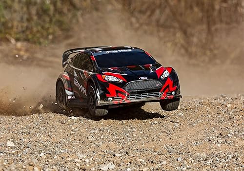 Miniatura 6 de Traxxas Ford Fiesta ST Rally 110 Escala 4X4 Coche de Rally