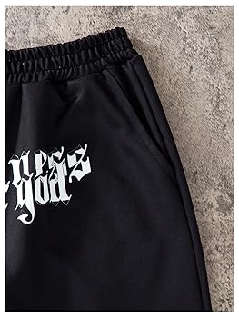 Amazon.com: SHENHE Boy's Y2K Pants Cross Print Elastic Waist