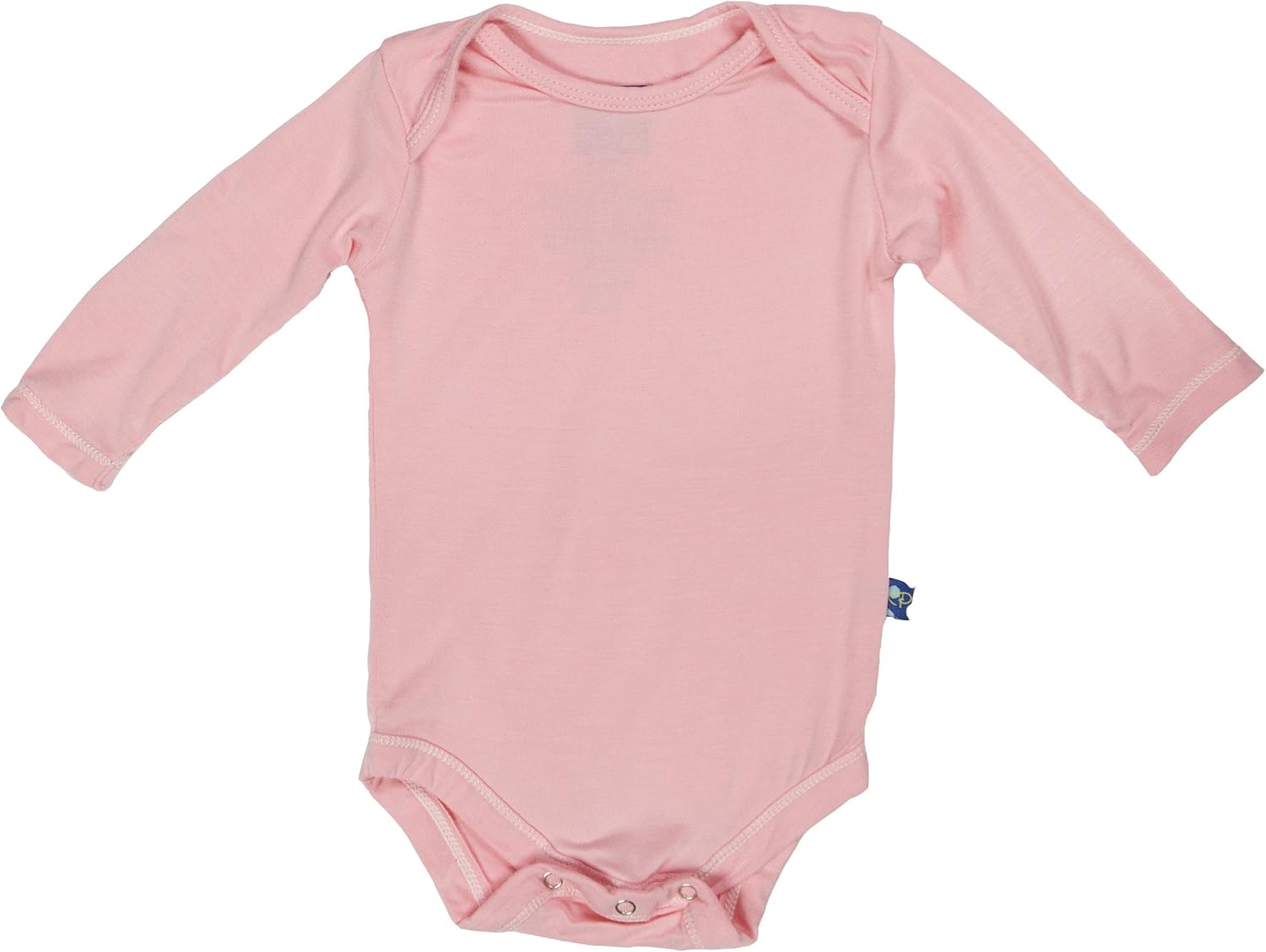 KicKee Pants Baby-Girls Newborn Solid Long Sleeve One Piece