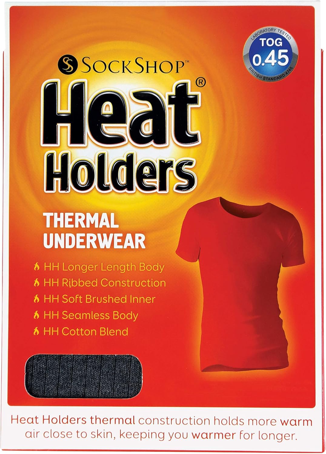 HEAT HOLDERS - Mens Winter Warm Thermal Underwear Short Sleeve Vest Top Shirt at  Men’s Clothing store