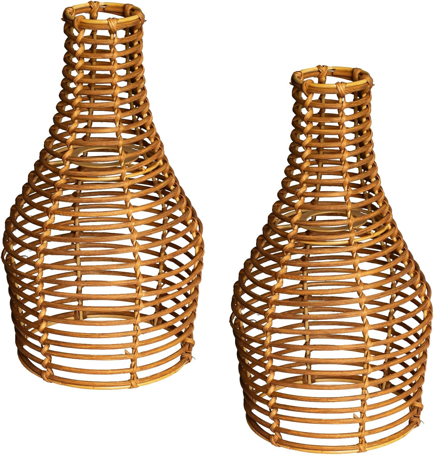Drum lamp shades Gold metal shade,Hollow-out design Hand-crafted, Replacement shades For Floor,Chandelier,Table Living Room Bedroom Pendant lampshade (Round-G11)
