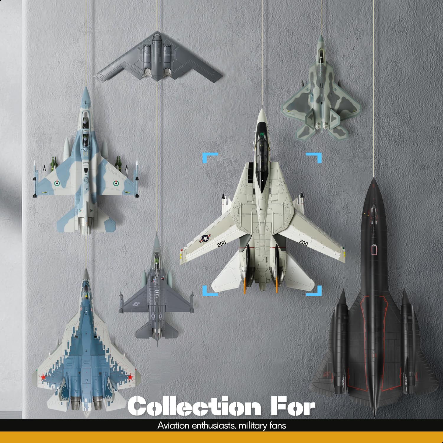Amazon.com: SEBUNAS Metal Die-Cast F-14 Tomcat Fighter Jet Model 1