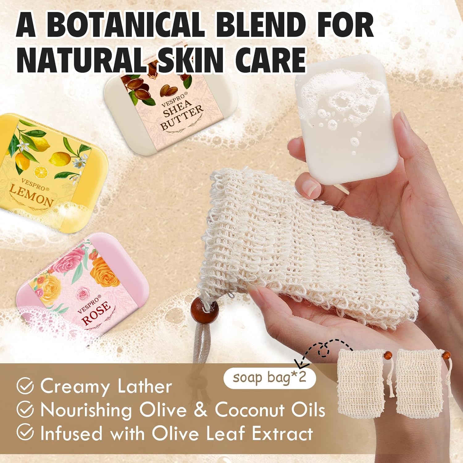 24Pack Natural Bar Soap Gift Set with Olive Extract, Moisturizing, Body Wash & Face, Bulk Gifts for Women, Thank You Gifts, Teacher Appreciation Gifts, Nurse Gifts, Mothers Day Gifts, Travel Size