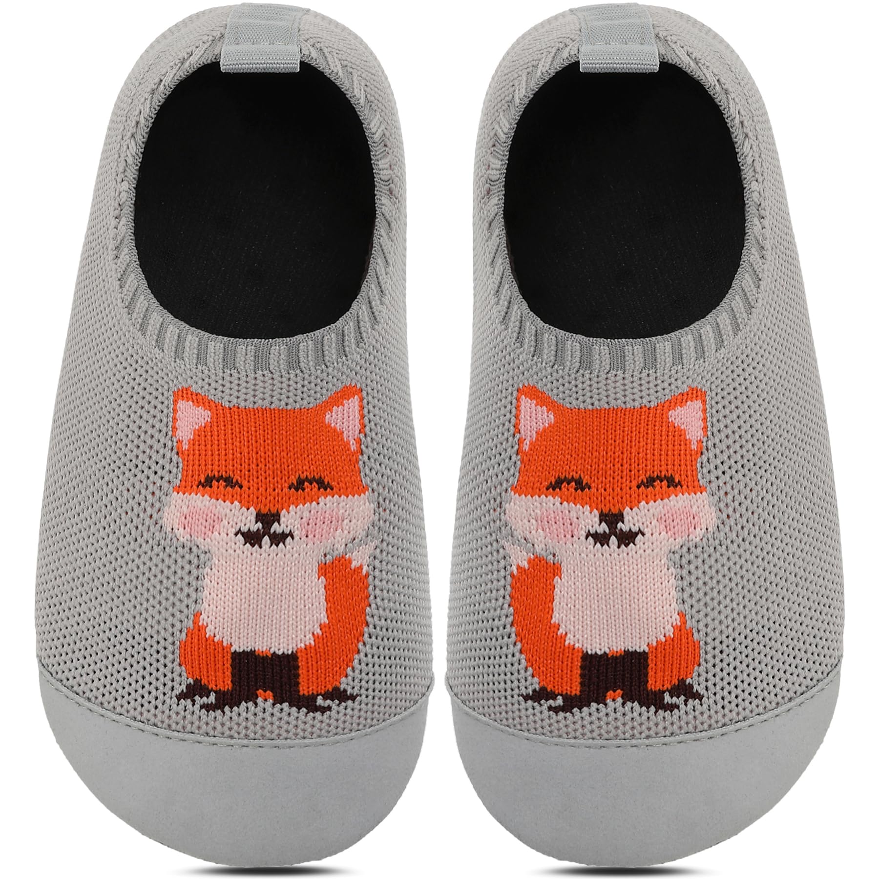 BARFULKER Hausschuhe Kinder Jungen Mädchen Atmungsaktive Pantoffeln Leicht Rutschfest Lauflernschuhe Kleinkinder Hüttenschuhe Slippers Barfußschuhe,Gr.20-33