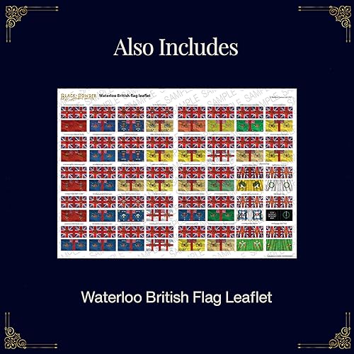 Miniatura 6 de Wargames Delivered - Warlord Games Black Powder War - Waterloo Brigada de infantería británica, soldados de mesa de guerra revolucionaria para