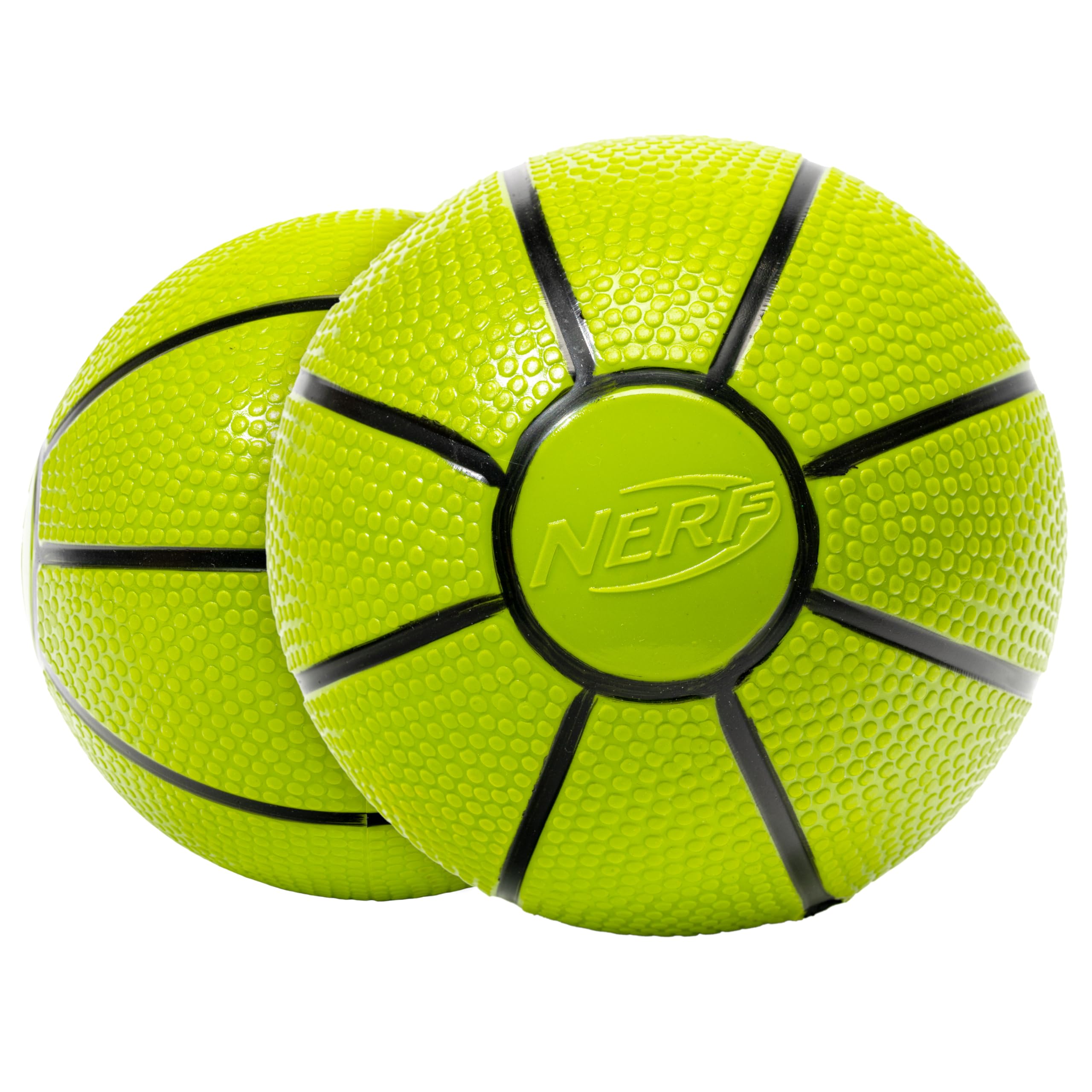 NERF Pro Hoop Set de Baloncesto con minicanasta LED de Puerta y minibalón, para Mates, Canasta de Baloncesto Infantil iluminada, para Dormitorio e Interiores, electrónica