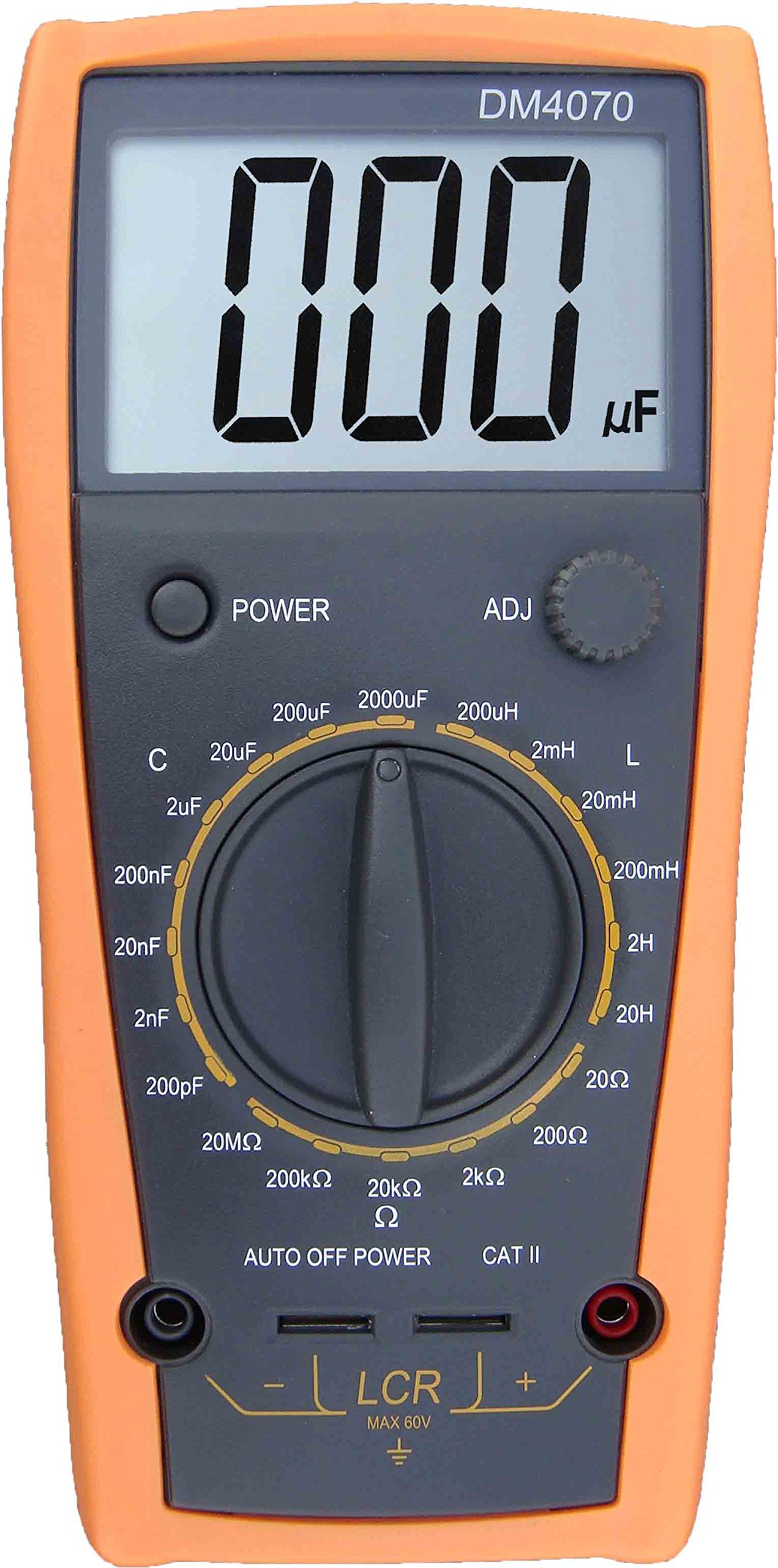 Amazon | AideTek DM4070 LCRメーター 大型LCD表示 インダクタンス 静 