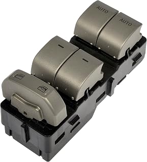 Dorman 901-213 Front Driver Side Master Window Switch, 5 Button Compatible with Select Lincoln Models