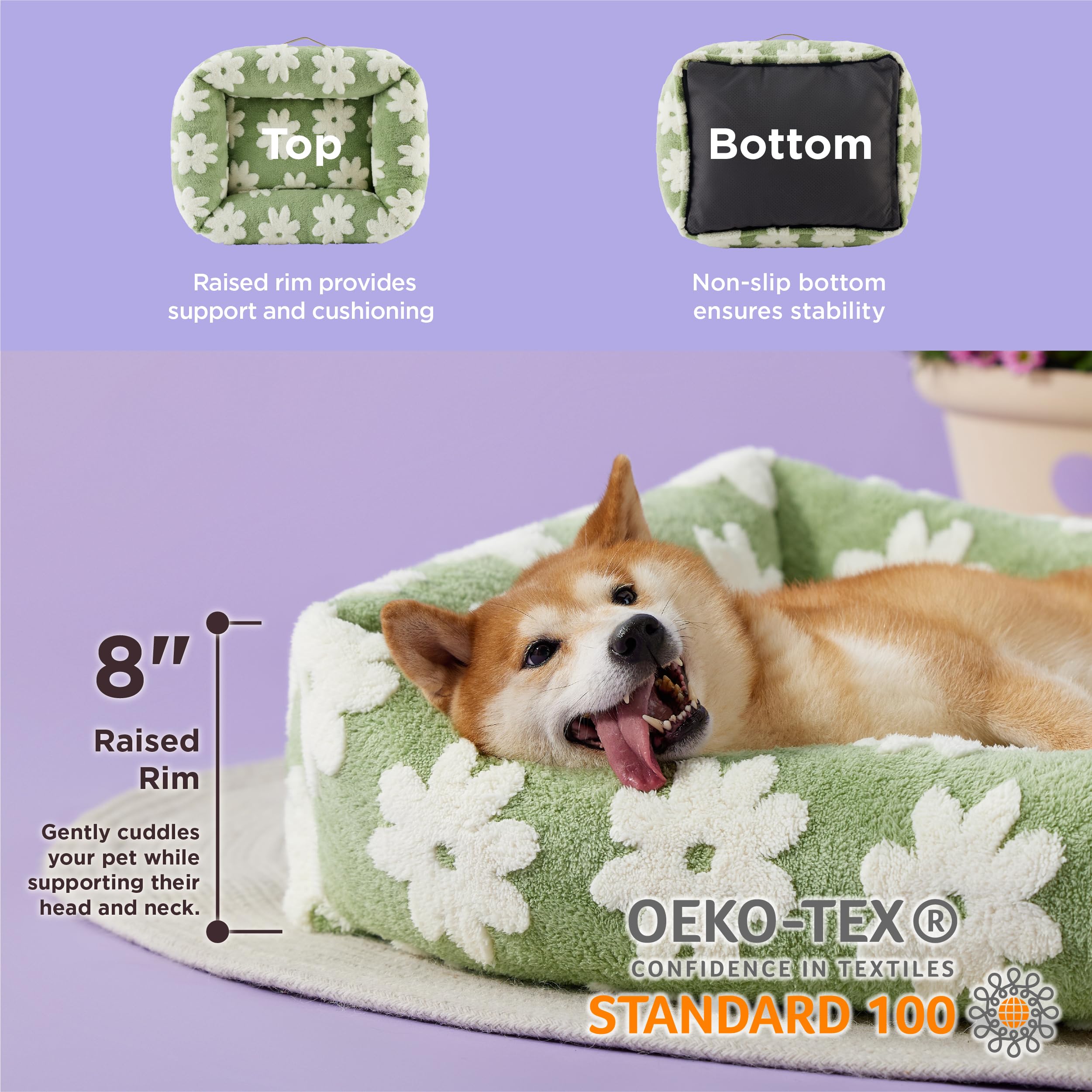 Amazon.com : Lesure Cute Dog Bed for Large Dogs - Washable