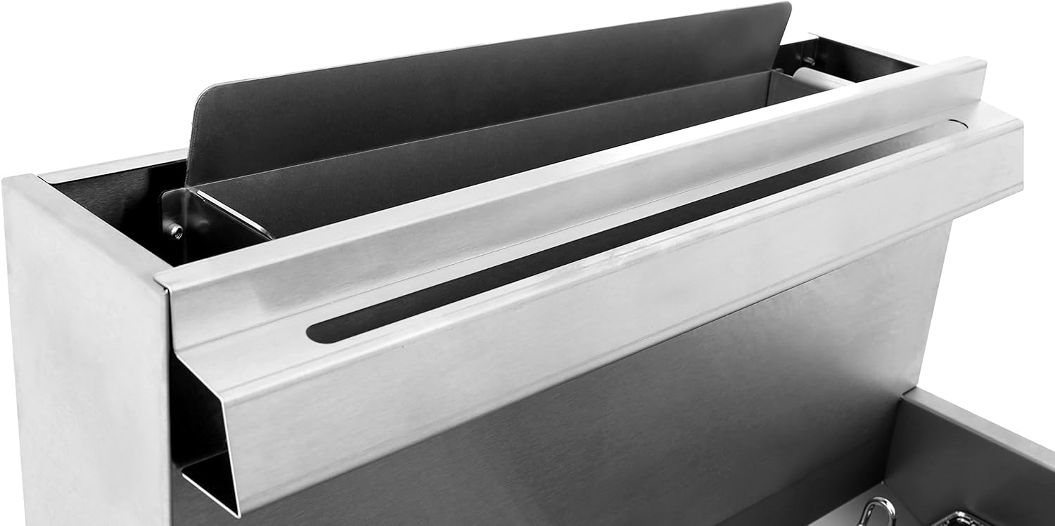 Atosa USA ATFS-50 (High BTU 136k) Heavy Duty 50 lbs Stainless Steel Deep Fryer - Natrual Gas