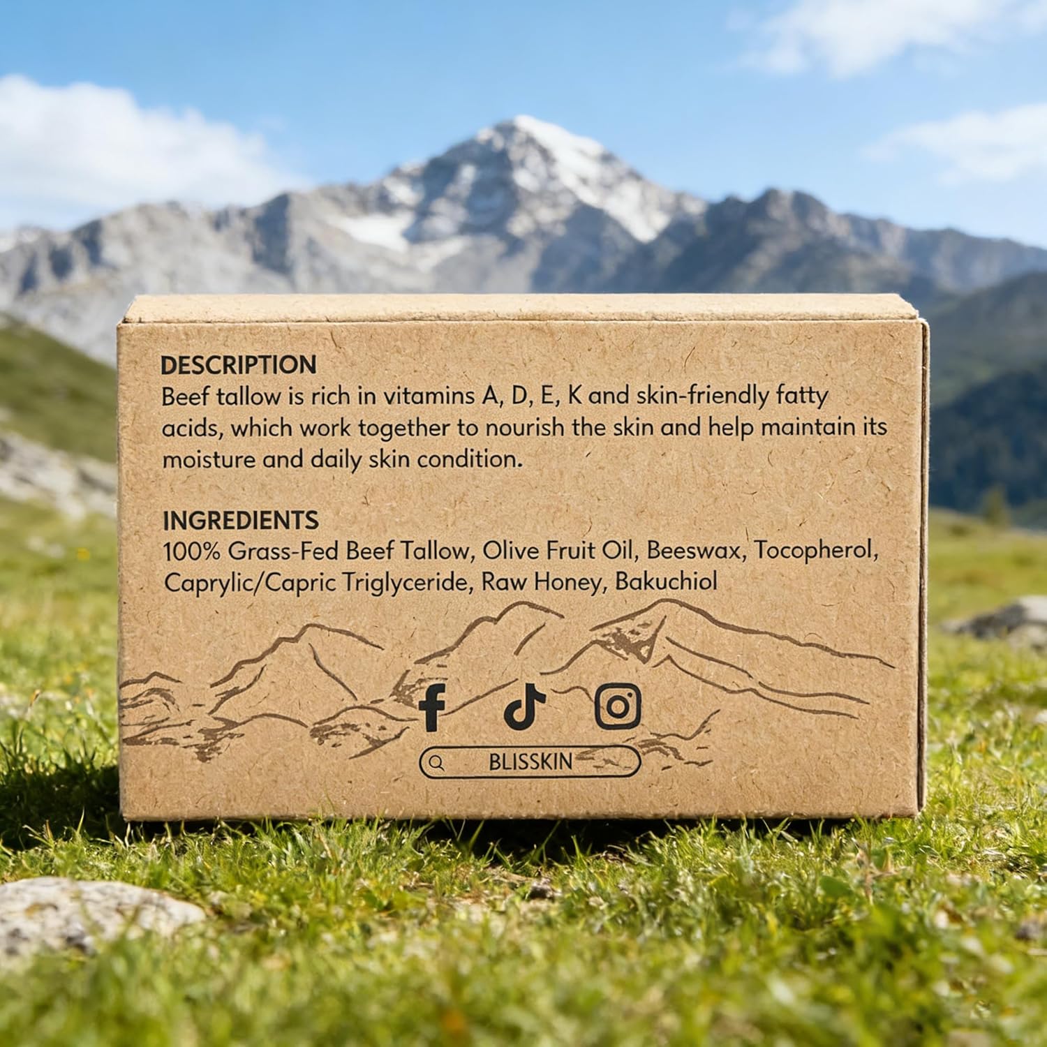 Beef Tallow for Skin & Face, tallow and honey balm Organic grass fed beef tallow & Raw Honey Balm lotion moisturizer for Face & Skin Whipped Tallow Moisturizer Cream | All-Natural | 1.76 oz - Image 7