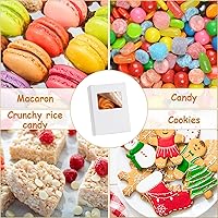 Vista 7 de Spakon 30 cajas de jabón para embalaje de jabón casero, mini caja de papel kraft con ventana de 3.5 x 2.6 x 1.2 pulgadas, caja de regalo rectangular