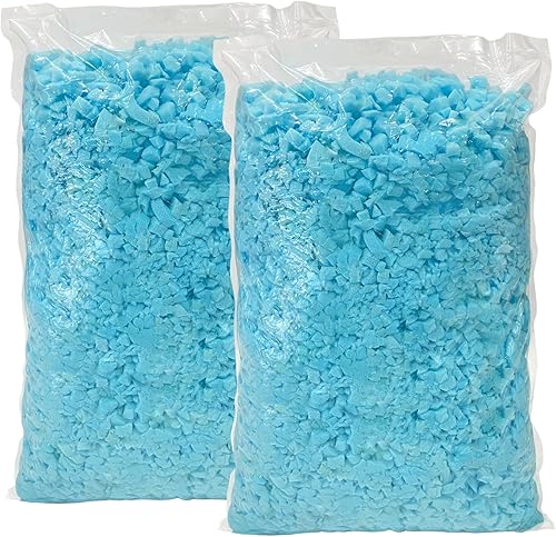 Relleno de espuma viscoelástica triturada de 10 libras para puf, relleno de espuma viscoelástica para almohada, cojín, etc. disponible en Yaxa Peru