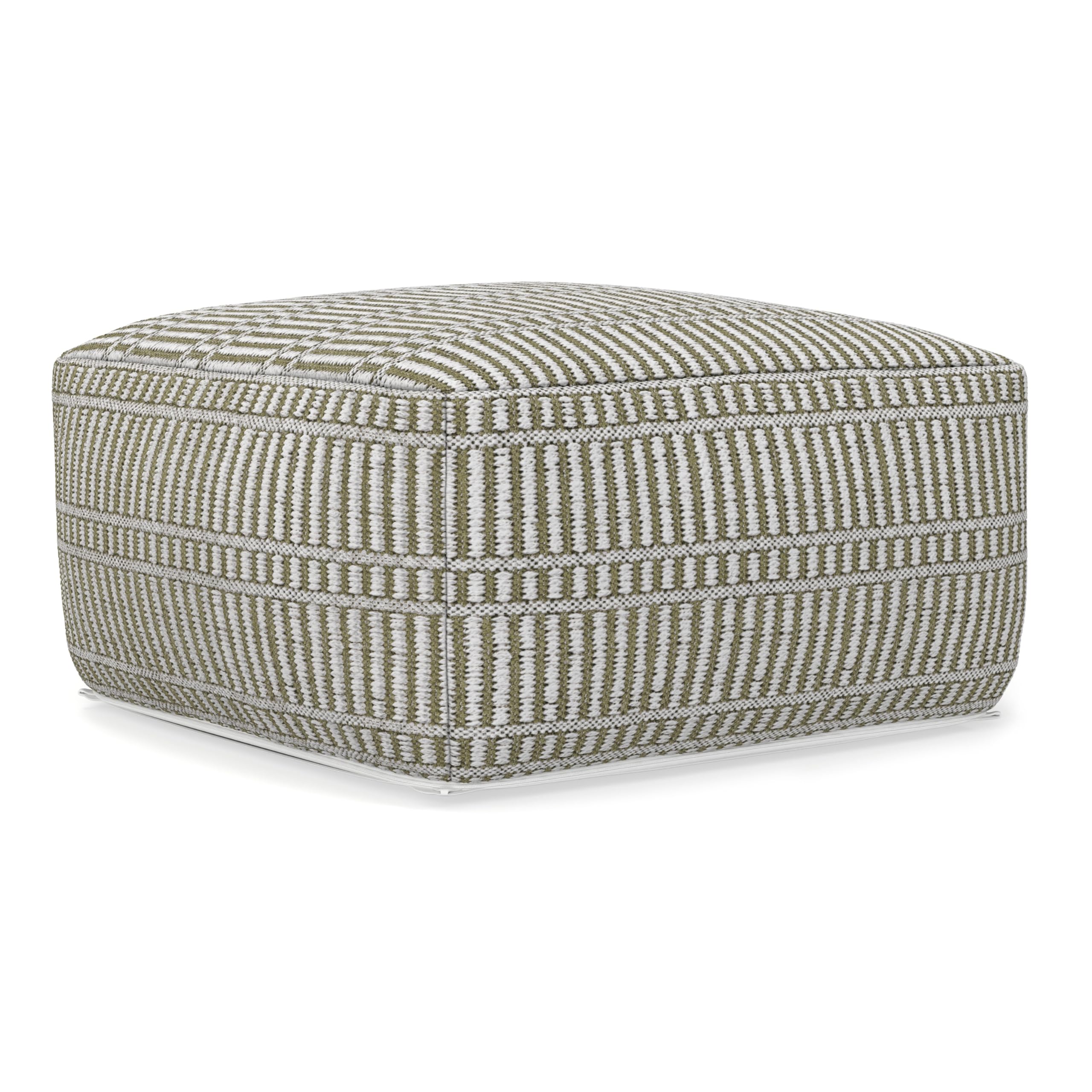 SIMPLIHOME Safford 20-inch Wide Pouf in Natural/Travertine/White, Handwoven Outdoor/Indoor Boho-Style Ottoman for Living Room, Bedroom, or Patio, Weather-Resistant, UV-Protected, Assembled-image-18