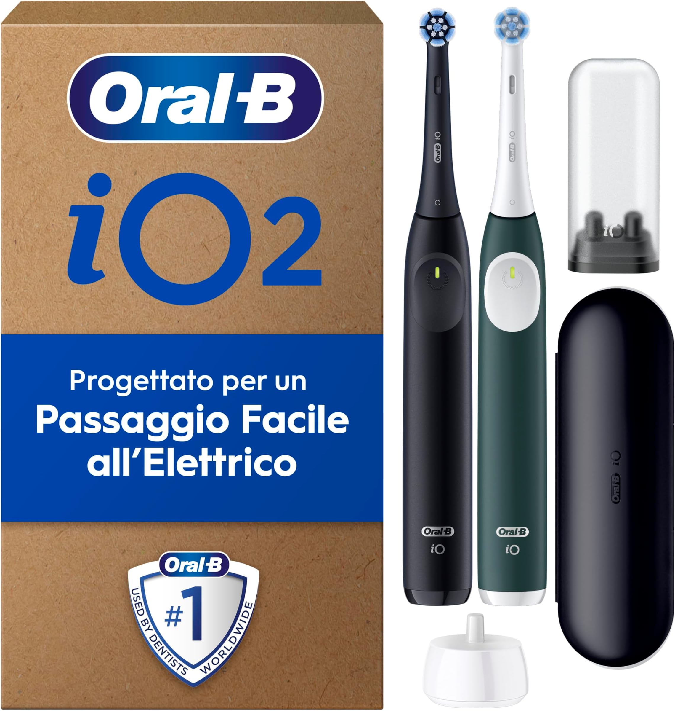 Offerta -58%: Spazzolino Elettrico Oral-B iO 2 DUO a soli 69,66€