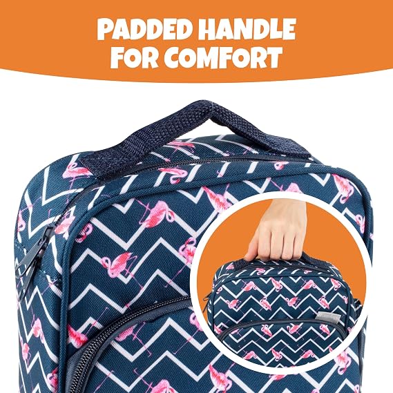 Bentology Kids Insulated Lunch Box for School with Reinforced Support Frame