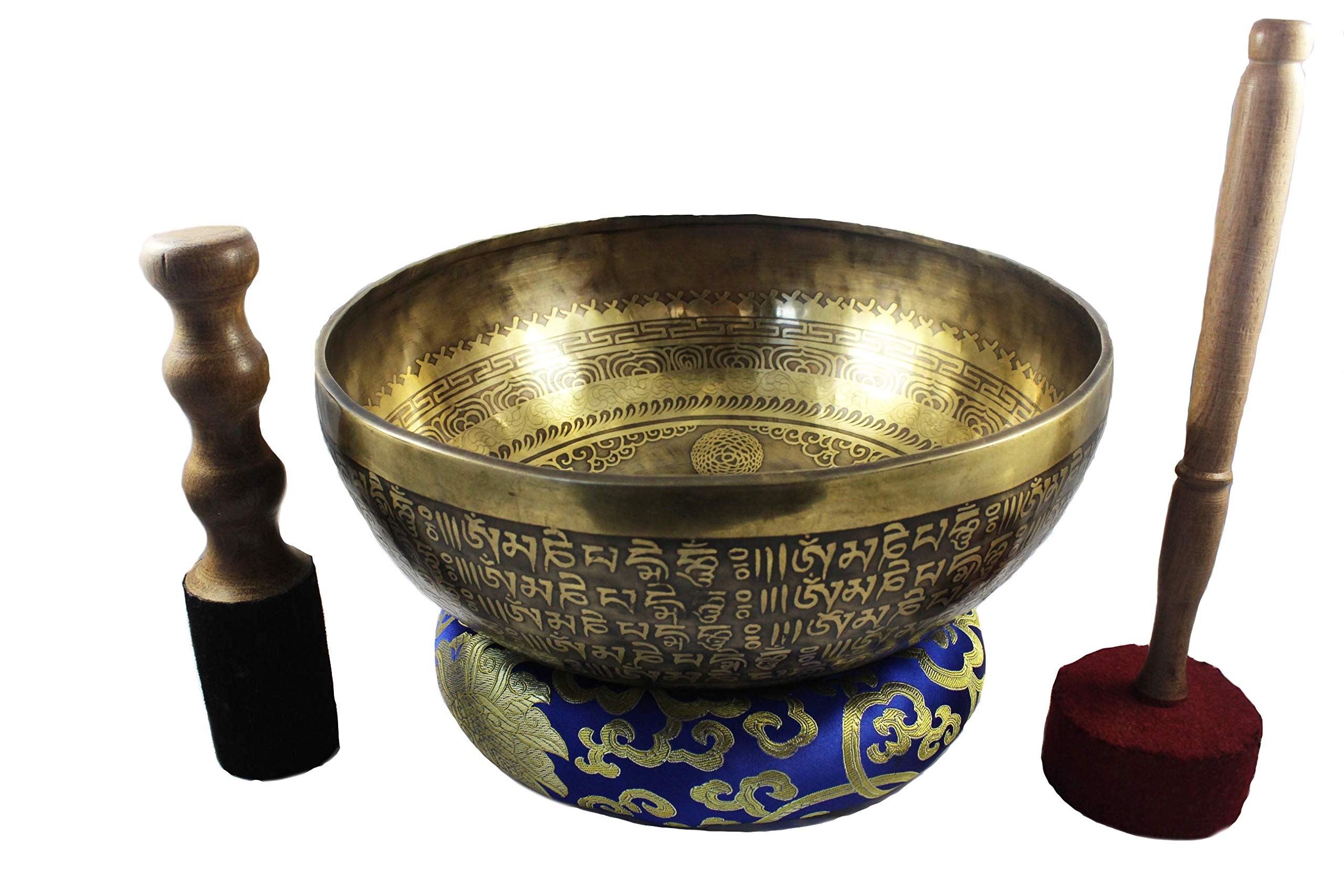 Bol chantant tibétain avec bâton en bois et ensemble de coussins, bol sonore de méditation, bol tibétain bouddhiste pour le Yoga, la guérison des chakras – acheter les meilleurs produits dans la Bol chantant tibétain avec bâton en bois et ensemble de coussins, bol sonore de méditation, bol tibétain bouddhiste pour le Yoga, la guérison des chakras – acheter les meilleurs produits dans la
