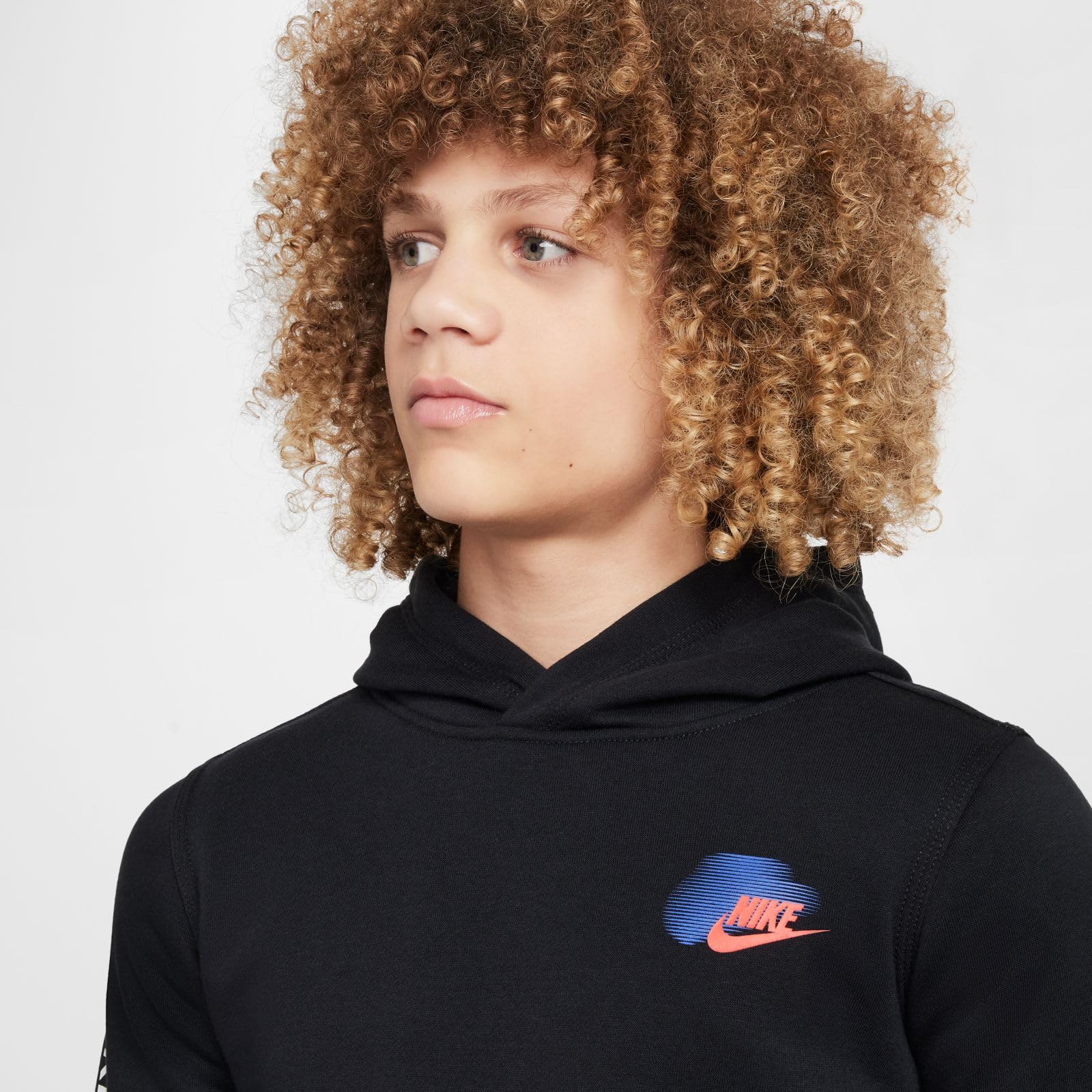 NIKE Top Chłopcy B Nsw Si Flc Po Hoodie Bb2