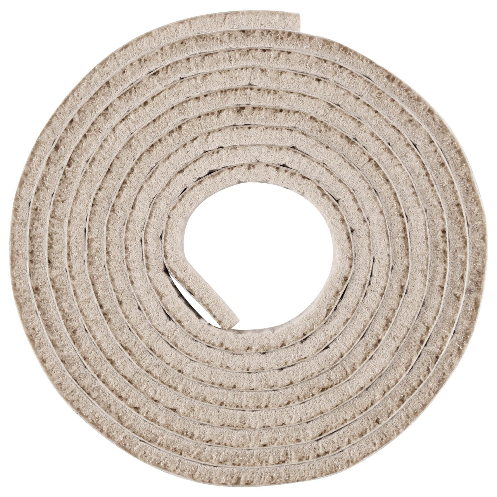 Qusedwey Self-Stick Heavy Duty Felt Strip Roll for Hard Surfaces (1/2 inch x 60 inch), Creamy-White