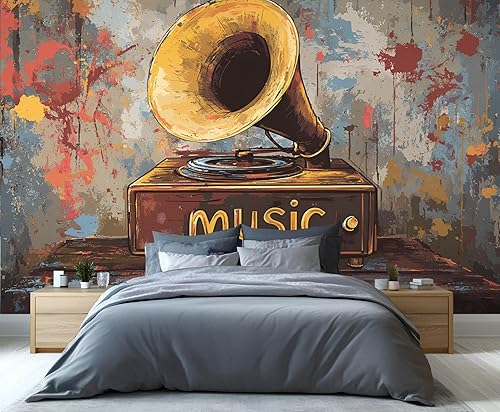 Miniatura 25 de Papel tapiz de pared de ladrillo, papel tapiz vintage para dormitorio, paredes rojas, papel tapiz fotográfico no autoadhesivo, estilo industrial,