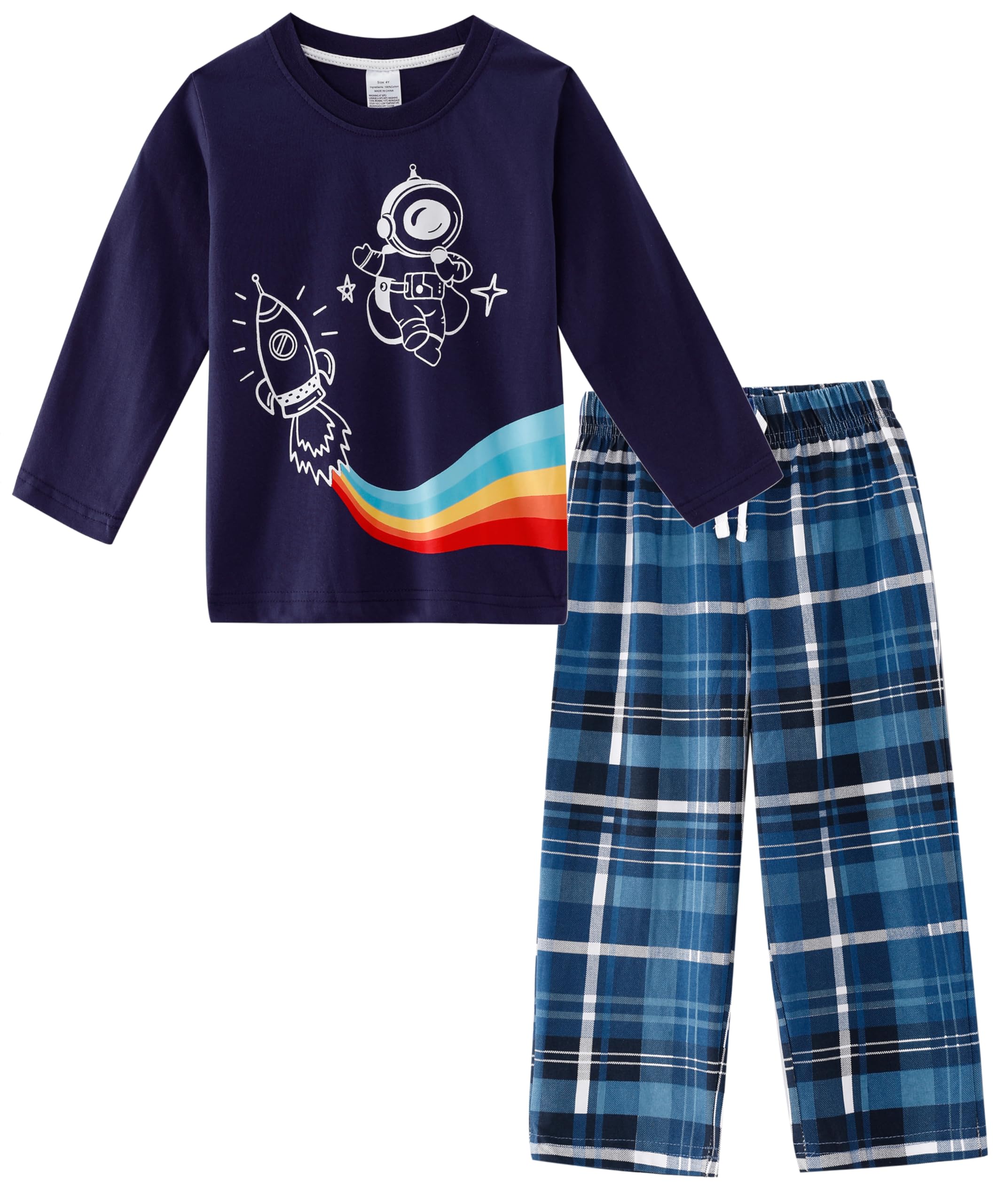 Jungen Sweatshirt & Hose Set - Dinosaurier Design 1-7 Jahre Baumwolle