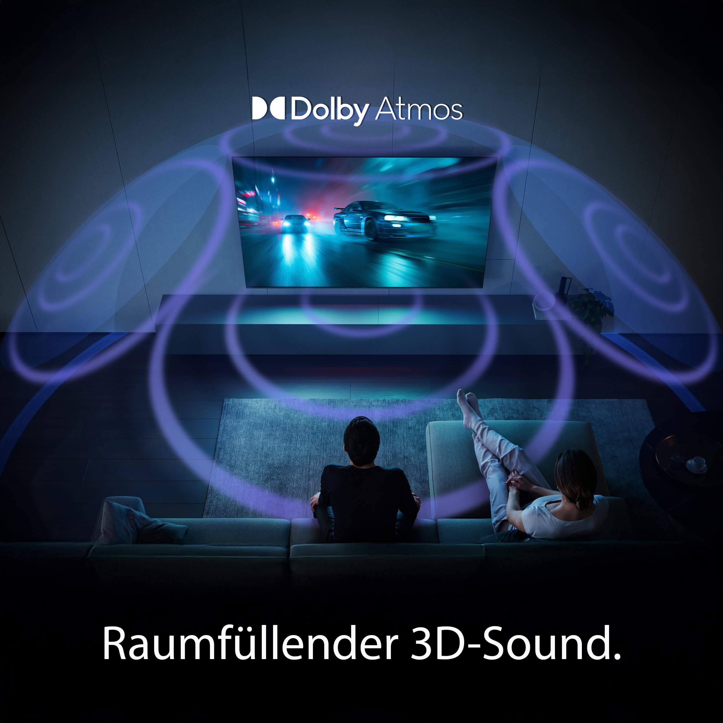 Sharp 70HP5765E QLED Fernseher 70 Zoll Google TV - 4K UHD Smart TV mit Dolby Vision HDR, Dolby Atmos, Sound by Harman Kardon, Google Assistant und Triple-Tuner, QLED TV (2026)