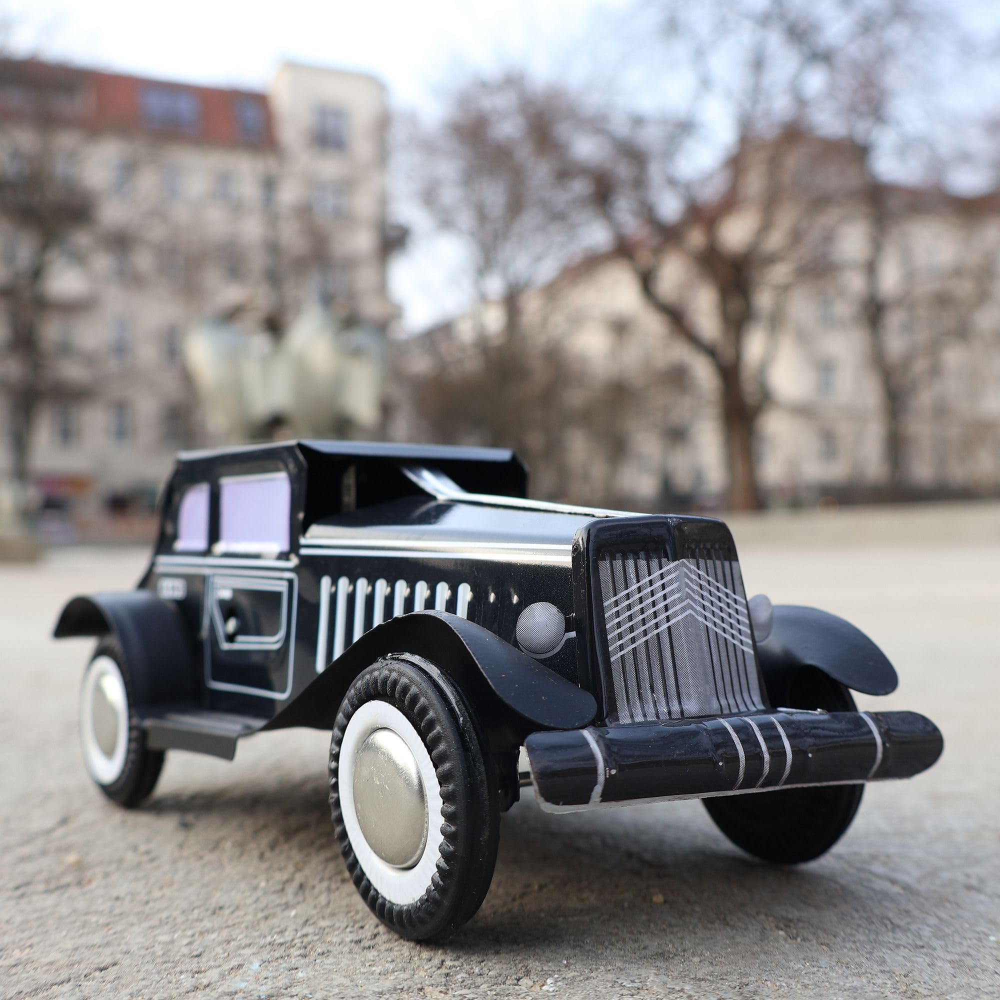 Freak Scene Blaszana zabawka oldtimer samochód gangsterski limuzyna samochód blaszany czarny